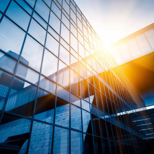 landmarks of modern city